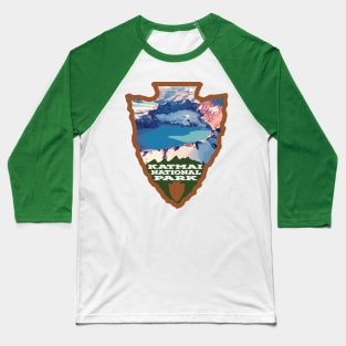 Katmai National Park and Preserve arrowhead Baseball T-Shirt